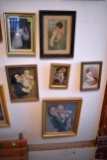 (6) Mother With Baby And Child Framed Prints