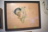 Framed Baby Print 