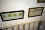 (2) Framed Baby Pictures, One Is A Calendar