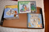 (2) Mini Tea Sets In Box, And Kitty Shows Kindness Book And Toy