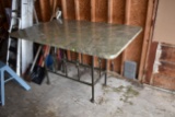 Patio Table, 60''Long, 42'' Deep'', 39'' Tall, Pick Up Only