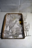 Assortment Of Glass Cups And Wine Glasses