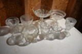 Assortment Of Glass Serving Cups