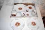 Set Of Porcelain Hand Paint Dishes