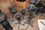 (6) Metal Plant Stands, Pick Up Only
