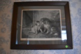 Signed And Framed Print, Giant You Talk, By Holmes, 23
