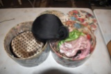 (3) Vintage Women's Hats with Boxes