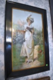 Victorian Lady Framed Print, 21