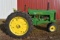 1953 John Deere 70 Tractor, Power Steering, Restored, Narrow Front, 14.9x38 New Tires, Rock Shaft, E