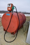 500 Gallon Fuel Tank With Gasboy Electric Pump