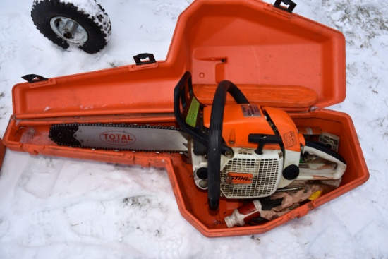 Stihl D28 AV Super Wood Bose Chain Saw 18 Inch Blade With Hard Case |  Estate & Personal Property Personal Property | Online Auctions | Proxibid
