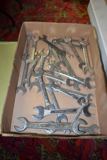 Assortment Of Standard Open Ended Wrenches
