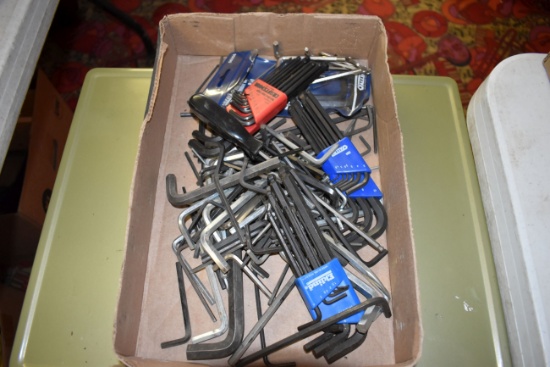 Large Assortment Of Allen Wrenches