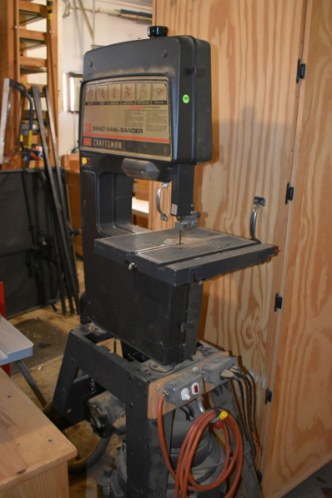 Craftsman 12'' Band Saw-Sander, With Shop Vac Dust Collector