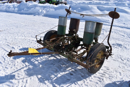 John Deere 290 Corn Planter, 2 Row, Markers, Fert