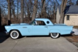 1957 Ford T-Bird, 312V8, Auto, P/B, Wire Wheels, Star Mist Blue, Completely Restored, Looks Rides an