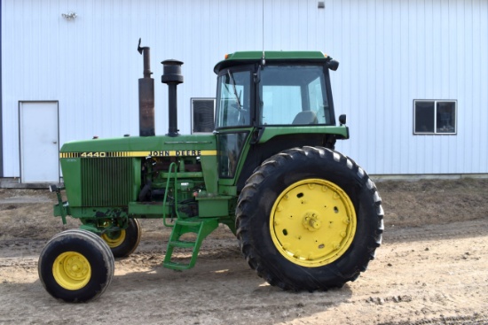 1979 John Deere 4440 Tractor, 10,748 Hours, 1 Owner (Lots Of JD Repair Sheets), Quad, 3pt No Center