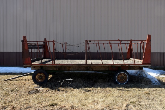 8’x16’ Bale/Feeder Wagon On JD 1065 Running Gear