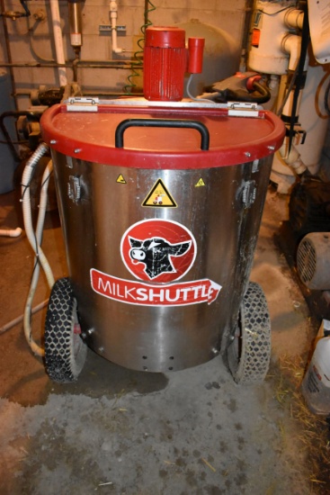 2016 Urban Milk Shuttle Pasteurizer, 150 Liter, Self-Propelled, Electric Drive, SN: F5241-16