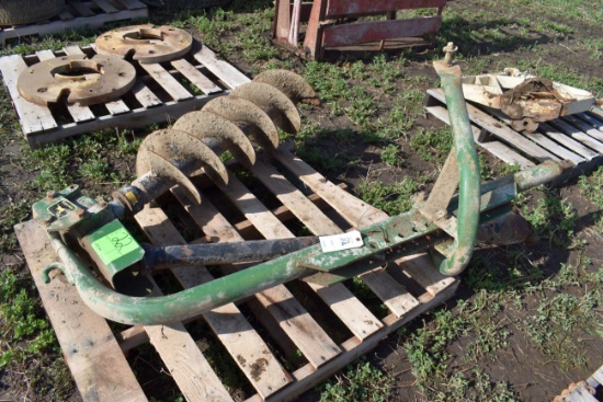 John Deere 3pt. Post Hole Digger, 12" Bit, 540PTO