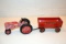 Product Minatures Farmall Super Tractor With Wagon