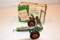 Topping Models New Idea Junior Farmer Tractor Mower, Missing Cutter Bar, With Original Box