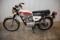 1972 Honda CB100 Enduro Motorcycle, 1313 Miles, Good Condition, SN: CB100-1201600