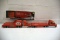 (2) Plastic Coca Cola Semis With Trailers, SCI 75th Anniversary Coca Cola Santa Truck And Trailer Wi