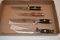 (4) Collector Knives With Ulysses S. Grant, Buffalo Bill, Willian T. Sherman and Davy Crockett