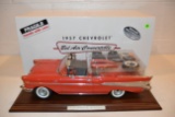 Danbury Mint 1957 Chevy Belair Convertible Die Cast Car, With Box