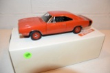 Danbury Mint Limited Edition 1969 Dodge Charger 500 Die Cast Car With Box