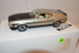 Danbury Mint 1971 Ford Mustang Boss 351 Die Cast Car With Box