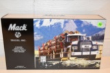 First Gear Mack R Model Heavy Duty Logging Truck With Trailer, With Box