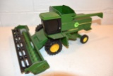 Ertl John Deere Titan II Combine With Head, 1/32nd Scale No Box