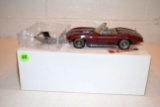 Danbury Mint 1965 Chevy Corvette Convertible, With Top, In Box