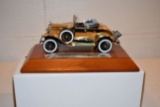 Danbury Mint 24kt Gold 1931 Ford Model A Car, In Box