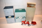 (3) Hallmark Kiddie Car Classics Pedal Cars/Tractors, Murray Trac Tractor With Dump Wagon, Don Palit