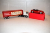 Campbells Soup Semi Tractor & Trailer, BMW Z3 Roadster Car With Box