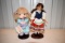 Precious Moments April Doll On Stand, Unimax Toys Italian Doll On Stand