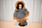 The Donna Marie Collection Nanook Doll On Stand, No Box