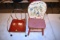 Jack And Jill Kiddie Chair, And Small Wooden Childrens Chair