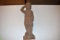 Wooden Hand Carved Native American Statue, 25'' Tall