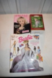 Hallmark Keepsake Ornament Barbie, Barbie 5th Doll Fashion Anthology Book, DK Barbie Fashion Doll Gu