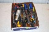 Assortment of Screwdrivers and Files
