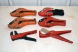 (2) 1/4 - 1 5/8 PVC Cutter, Orbit 1/2 - 1 Inch Cutter, Ridgid Cutter, Wire Stripper