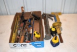 Caulk Gun, Wood Bits, Chalk Line, Saws, Sawzall Blades