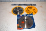 Dewalt 7.25  Inch Framing Andf Fast Cut Framing Blades (New), Bosch 7 Inch Turbo Rim Diamond Blade (