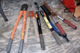 Bolt Cutter, Loppers, and Garden Trimmer,  Pickup Only Auction Company will not pack/ship this item,