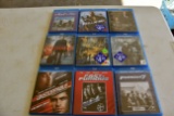 Assortment of Blu-Ray DVD Movies