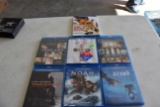 Assortment of Blu-Ray DVD Movies